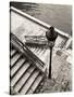 Steps to the Seine-Toby Vandenack-Stretched Canvas