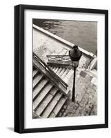 Steps to the Seine-Toby Vandenack-Framed Art Print