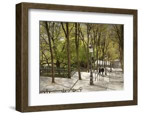 Steps Up to Montmartre, Paris, France-Jon Arnold-Framed Photographic Print