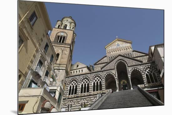 Steps Up to the Duomo Cattedrale Sant' Andrea in Amalfi-Martin Child-Mounted Photographic Print