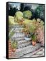 Steps up to the Garden,2014-Joan Thewsey-Framed Stretched Canvas