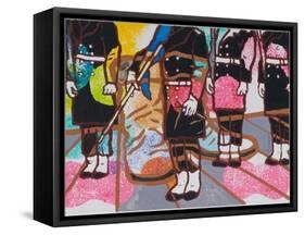 Steptaker II, 2008-Nora Soos-Framed Stretched Canvas