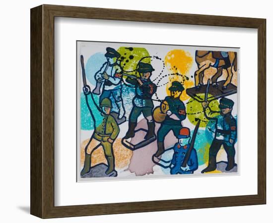 Steptaker III, 2008-Nora Soos-Framed Giclee Print