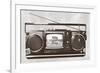 Stereo Broadcast-Hidden Moves-Framed Art Print