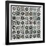 Stereogram-HR-FM-Framed Art Print