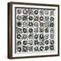 Stereogram-HR-FM-Framed Art Print