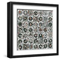 Stereogram-HR-FM-Framed Art Print