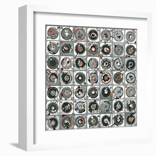 Stereogram-HR-FM-Framed Art Print