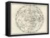 Stereographic Southern Hemisphere, 1687-Science Source-Framed Stretched Canvas