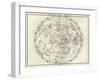 Stereographic Southern Hemisphere, 1687-Science Source-Framed Giclee Print