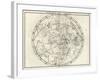 Stereographic Southern Hemisphere, 1687-Science Source-Framed Giclee Print