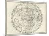 Stereographic Southern Hemisphere, 1687-Science Source-Mounted Giclee Print