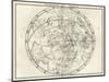 Stereographic Southern Hemisphere, 1687-Science Source-Mounted Giclee Print