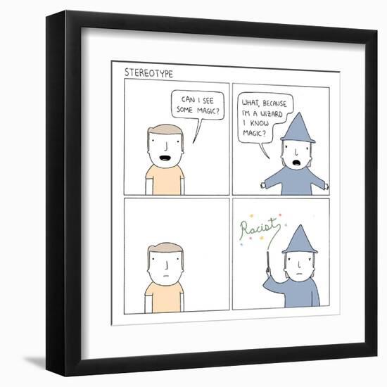 Stereotype-Reza Farazmand-Framed Art Print