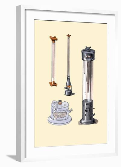 Sterilization Instruments-Jules Porges-Framed Art Print