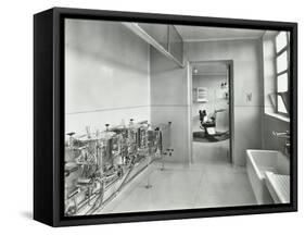 Sterilizing and Dental Theatre, Saint Ebbas Hospital, Surrey, 1938-null-Framed Stretched Canvas