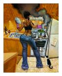 Lookin' Good Cookin'-Sterling Brown-Framed Art Print