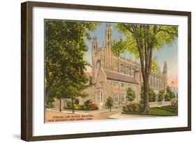 Sterling Law School, Yale, New Haven, Connecticut-null-Framed Art Print