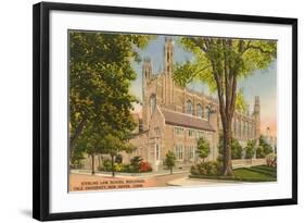 Sterling Law School, Yale, New Haven, Connecticut-null-Framed Art Print