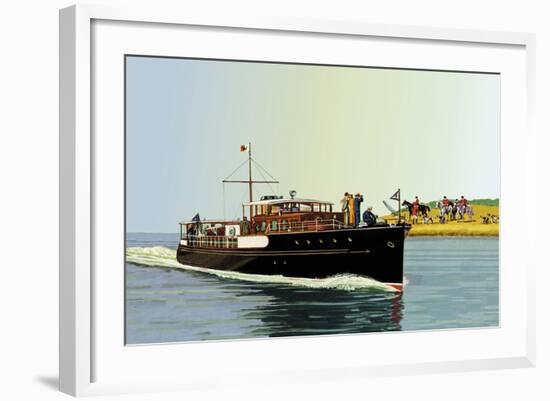 Sterling Viking 8 Cylinder Engine-null-Framed Art Print