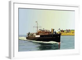 Sterling Viking 8 Cylinder Engine-null-Framed Art Print