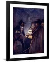 Stern Men with Drawn Swords Closed in Upon Him, 1605-AS Forrest-Framed Giclee Print