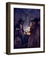 Stern Men with Drawn Swords Closed in Upon Him, 1605-AS Forrest-Framed Giclee Print