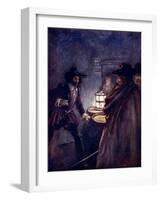 Stern Men with Drawn Swords Closed in Upon Him, 1605-AS Forrest-Framed Giclee Print