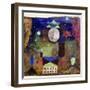 Stern über bösen Häusern-Paul Klee-Framed Giclee Print