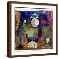 Stern über bösen Häusern-Paul Klee-Framed Giclee Print