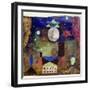 Stern über bösen Häusern-Paul Klee-Framed Giclee Print