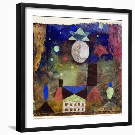 Stern über bösen Häusern-Paul Klee-Framed Giclee Print