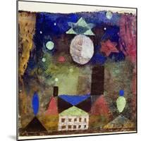 Stern über bösen Häusern-Paul Klee-Mounted Giclee Print