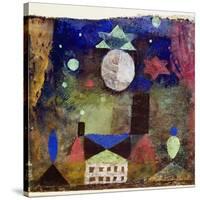 Stern über bösen Häusern-Paul Klee-Stretched Canvas