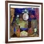 Stern über bösen Häusern-Paul Klee-Framed Giclee Print