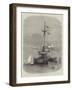 Stern View of HMS Thunderer-Edwin Weedon-Framed Giclee Print