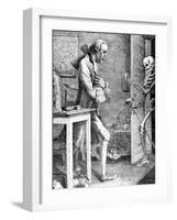 Sterne and Death, 1768-Thomas Patch-Framed Giclee Print