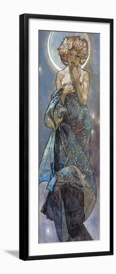 Sterne: Der Mond, 1902-Alphonse Mucha-Framed Giclee Print