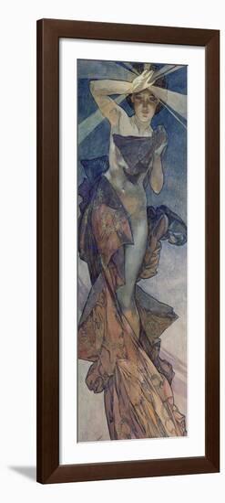 Sterne: Der Morgenstern, 1902-Alphonse Mucha-Framed Premium Giclee Print