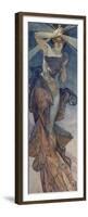 Sterne: Der Morgenstern, 1902-Alphonse Mucha-Framed Premium Giclee Print