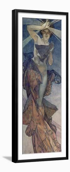 Sterne: Der Morgenstern, 1902-Alphonse Mucha-Framed Premium Giclee Print