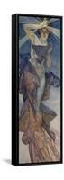 Sterne: Der Morgenstern, 1902-Alphonse Mucha-Framed Stretched Canvas