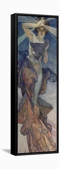 Sterne: Der Morgenstern, 1902-Alphonse Mucha-Framed Stretched Canvas