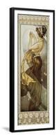 Sterne: Der Polarstern, 1902. (Variante B)-Alphonse Mucha-Framed Premium Giclee Print