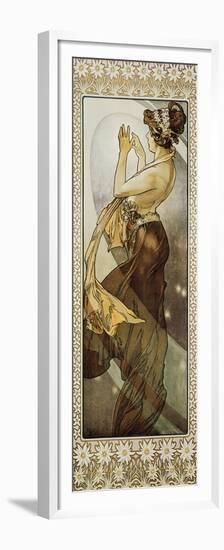 Sterne: Der Polarstern, 1902. (Variante B)-Alphonse Mucha-Framed Premium Giclee Print