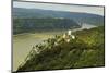 Sterrenberg Castle and River Rhine, Rhineland-Palatinate, Germany, Europe-Jochen Schlenker-Mounted Photographic Print