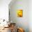 Stethoscope on Yellow Surface-null-Stretched Canvas displayed on a wall