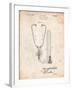 Stethoscope Patent-Cole Borders-Framed Art Print