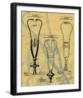 Stethoscope-null-Framed Art Print