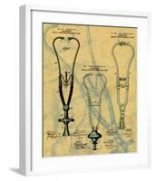 Stethoscope-null-Framed Art Print